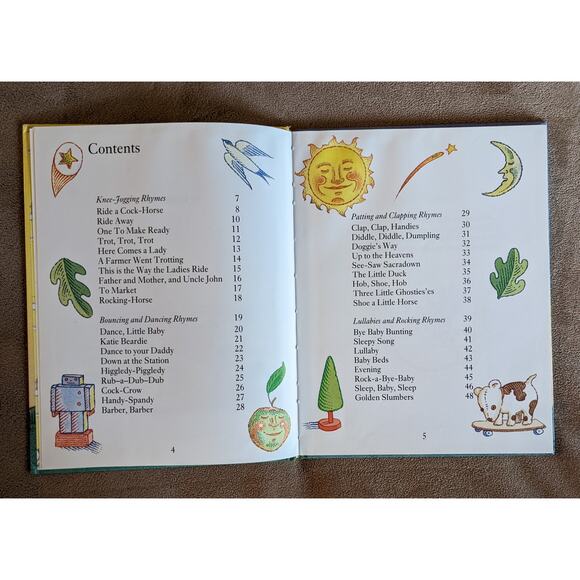 Ride A Horse: Jogging Rhymes, Lullabies 1986 Illustrated Bedtime Reading - Picture 8 of 13